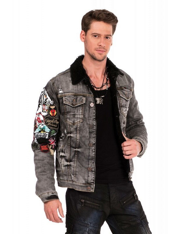 cipo and baxx denim jacket