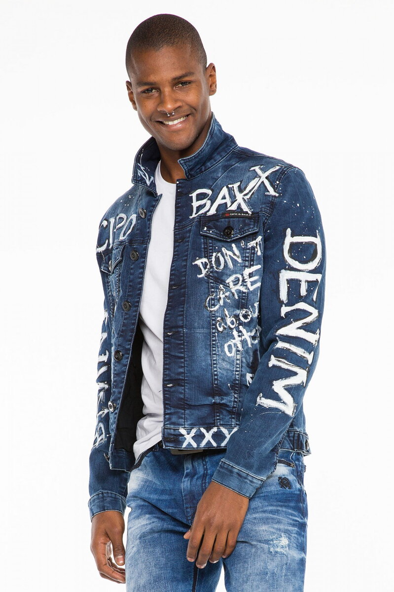 cipo and baxx denim jacket