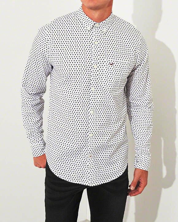 hollister dress shirt