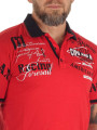 Polokošeľa Cipo & Baxx CT603 red