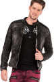 Cipo & Baxx denim jacket CJ236 black