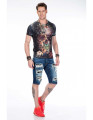 riflové kraťasy Cipo & Baxx CK175 blue