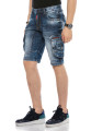 Cipo & Baxx riflové kraťasy CK209 blue