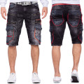 Cipo & Baxx riflové kraťasy CK224 black
