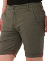 Cipo & Baxx pamut rövidnadrág CK272 khaki