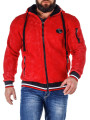 Cipo & Baxx cipzáros felső CL418 red