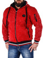 Cipo & Baxx cipzáros felső CL418 red
