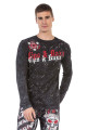 Tričko Cipo & Baxx CL489 black