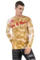 Tričko Cipo & Baxx CL489 mustard