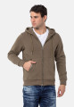 Mikina Cipo & Baxx CL556 khaki
