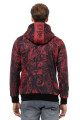 Cipo & Baxx mikina CL559 burgundy
