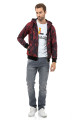 Cipo & Baxx mikina CL559 burgundy