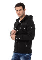  Mikina Cipo & Baxx CL560 black