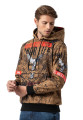 Mikina Cipo & Baxx CL575 brown