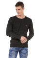 Cipo & Baxx sveter CP240 black 