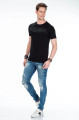Tričko Cipo & Baxx CT358 black