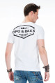 Tričko Cipo & Baxx CT358 black white red