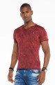 Cipo & Baxx T-shirt CT497 bordo