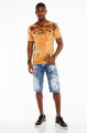 Tričko Cipo & Baxx CT504 light brown