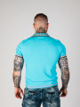 Polokošeľa Cipo & Baxx CT738 turquoise