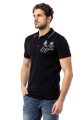 Polokošeľa Cipo & Baxx CT778 black