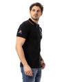 Polokošeľa Cipo & Baxx CT778 black