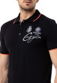 Polokošeľa Cipo & Baxx CT778 black