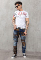 Tričko Cipo & Baxx CT785 white