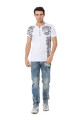 Tričko Cipo & Baxx CT789 white