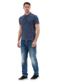 Polokošeľa Cipo & Baxx CT852 blue