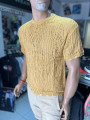 Lagos oversize póló mustard
