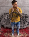 Cipo & Baxx T-shirt CT813 mustard