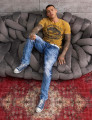 Cipo & Baxx T-shirt CT813 mustard