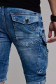 Cipo & Baxx denim shorts CK189 blue