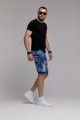 Cipo & Baxx denim shorts CK189 blue