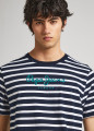 Pepe Jeans póló Striped Eggo Dulwich Blue