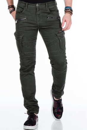 Cipo & Baxx zsebes farmer CD424 khaki