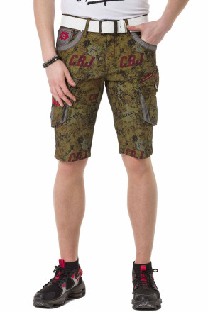Cipo & Baxx shorts CK256 khaki