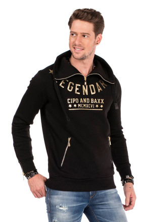 Cipo & Baxx sweatshirt CL324 black