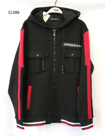  Mikina Cipo & Baxx CL586 black