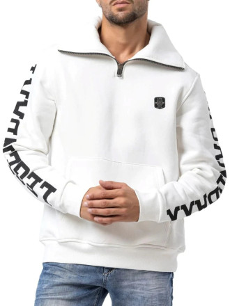 Cipo & Baxx férfi pulóver CL605A ecru