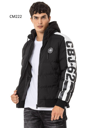 Cipo & baxx winter jacket CM222 black