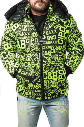 Cipo & Baxx jacket CM193 neongreen