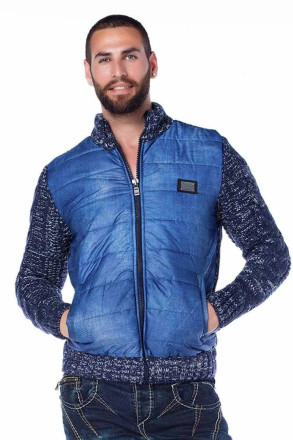Cipo & Baxx sweater CP127 blue