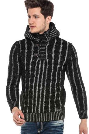 Cipo & Baxx sweater CP214 anthracite