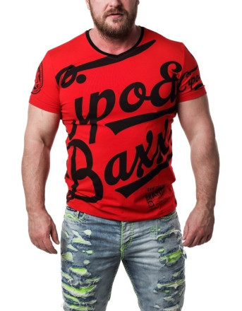 Tričko Cipo & Baxx CT635 red