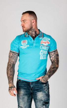 Cipo & Baxx poloshirt CT738 turquoise