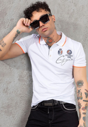 Cipo & Baxx poloshirt CT778 white