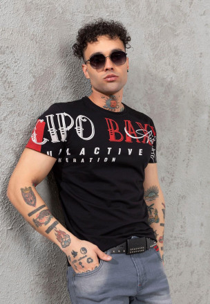 Cipo & Baxx T-shirt CT785 black