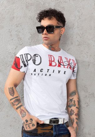 Cipo & Baxx T-shirt CT785 white